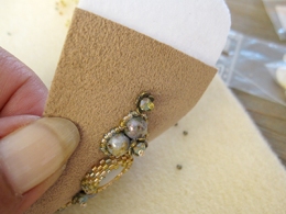 05 How to; Free form cuff bracelet - Bracelet La Dune - Mirlady® Jewel Art