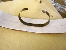 07 How to; Free form cuff bracelet - Bracelet La Dune - Mirlady® Jewel Art